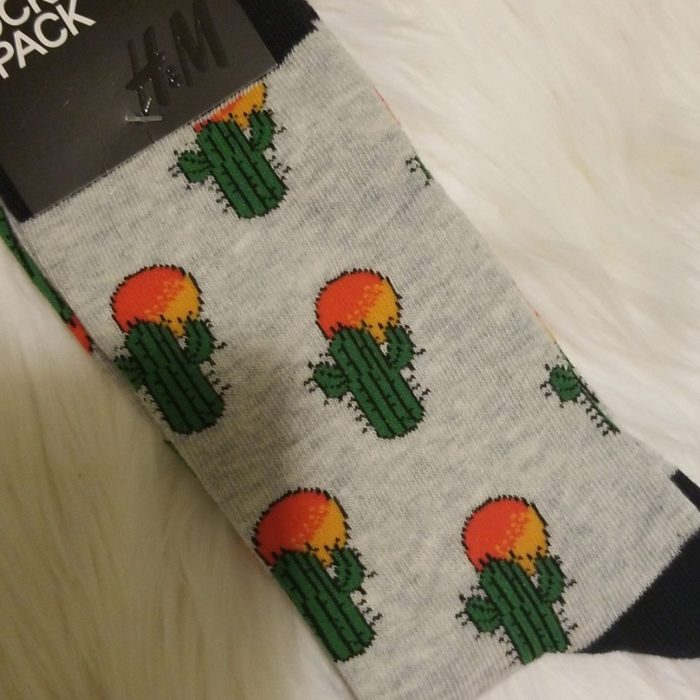 H&M Catcus Dress Socks
